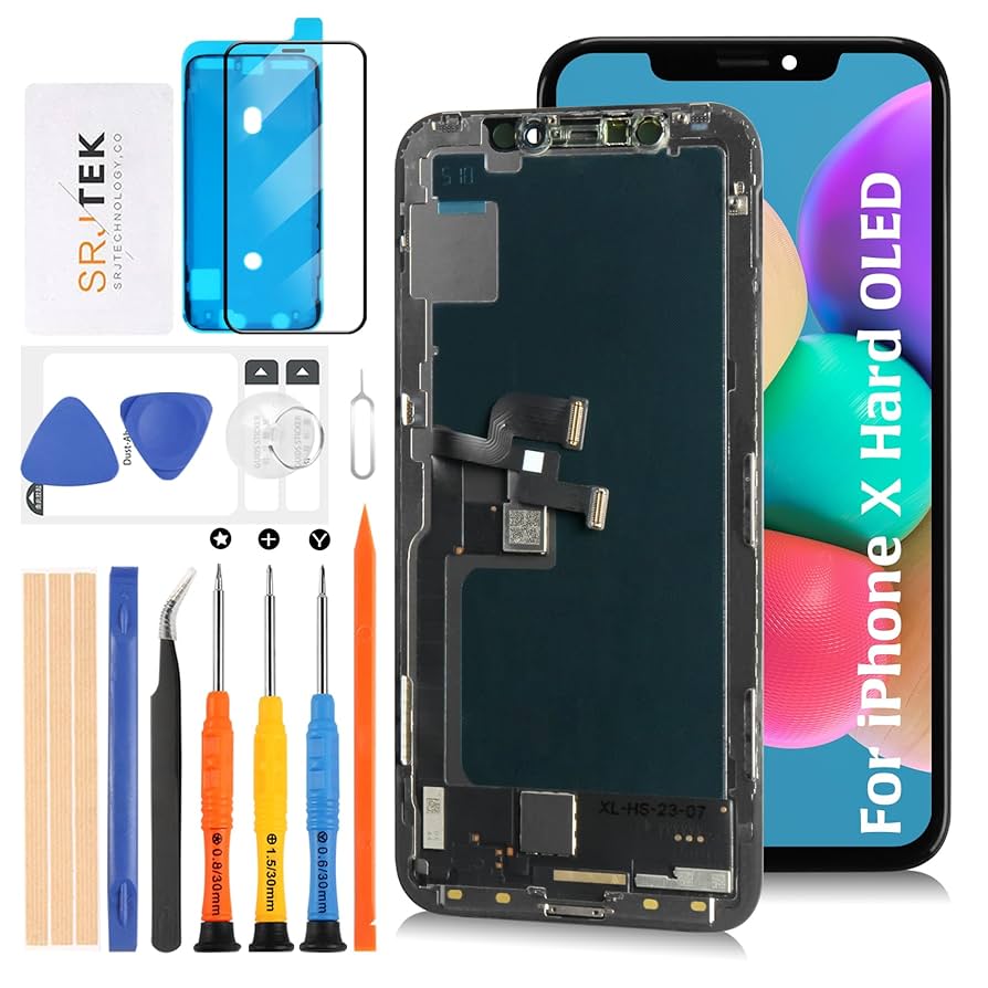 Amazon.co.jp: SRJTEK For iPhone X 液晶パネル (Hard OLED